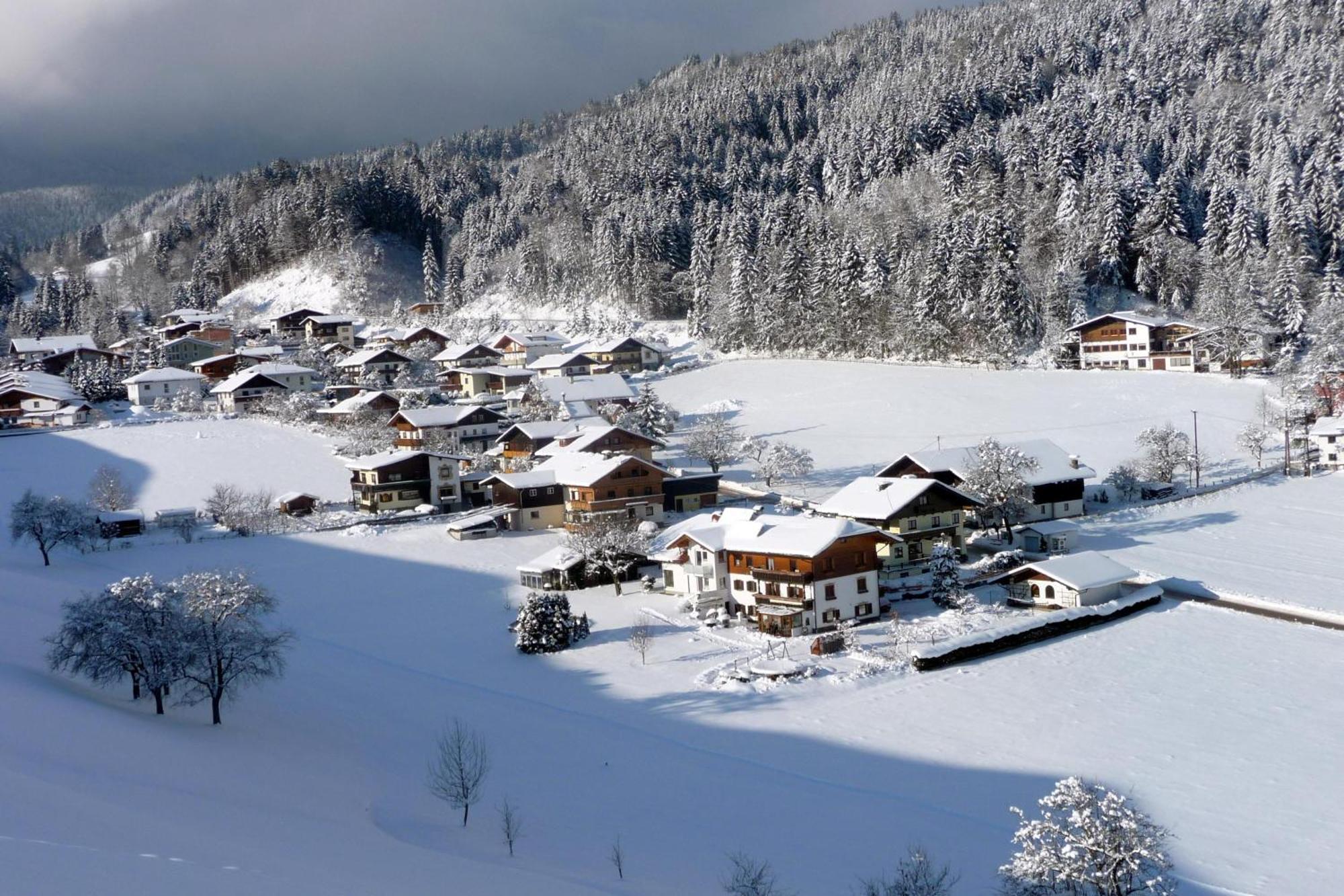 Landhaus Alpenblick Wiesing Exterior foto